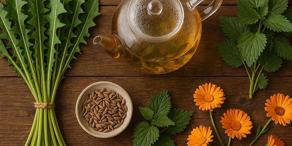 Najlepšie prírodné bylinky na detoxikáciu organizmu.