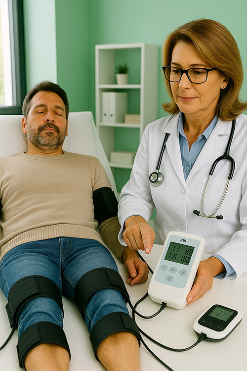 ABI vyšetrenie – skríning periférneho artériového ochorenia. Všeobecný lekár Košice.