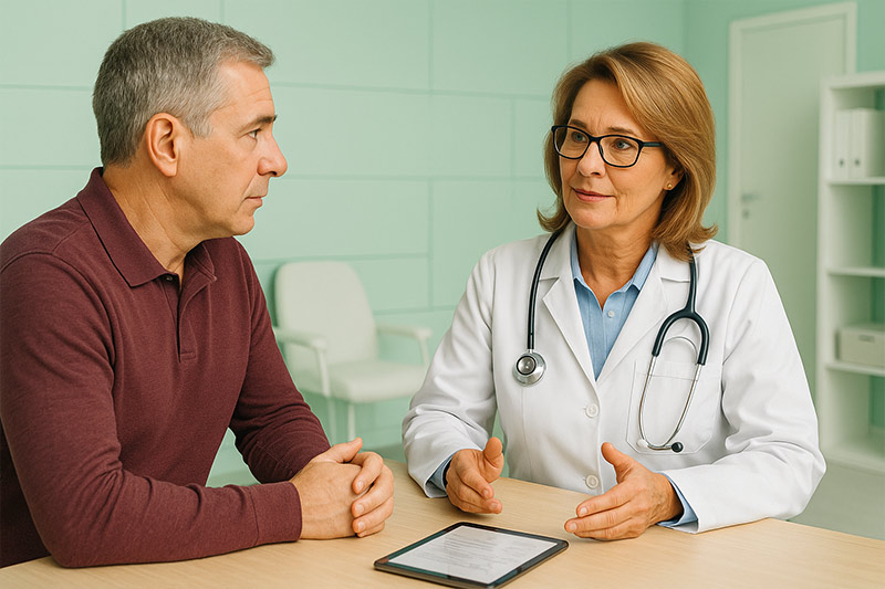 Liečba chronických ochorení. Praktický lekár Košice.