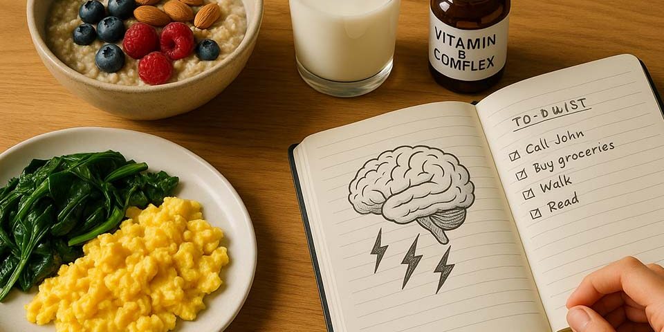 Ako môže vitamín B komplex podporiť vašu energiu a mozog?