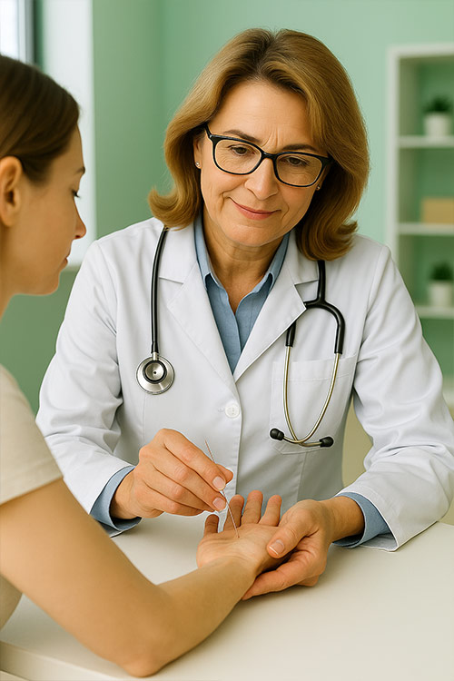 Akupunktúra – liečivá sila jemných ihiel. Všeobecný lekár Košice.