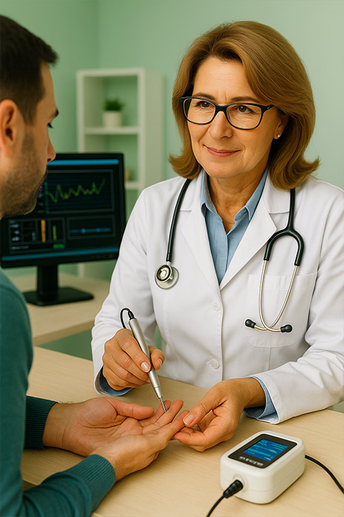 Energetická diagnostika. Všeobecný lekár Košice.