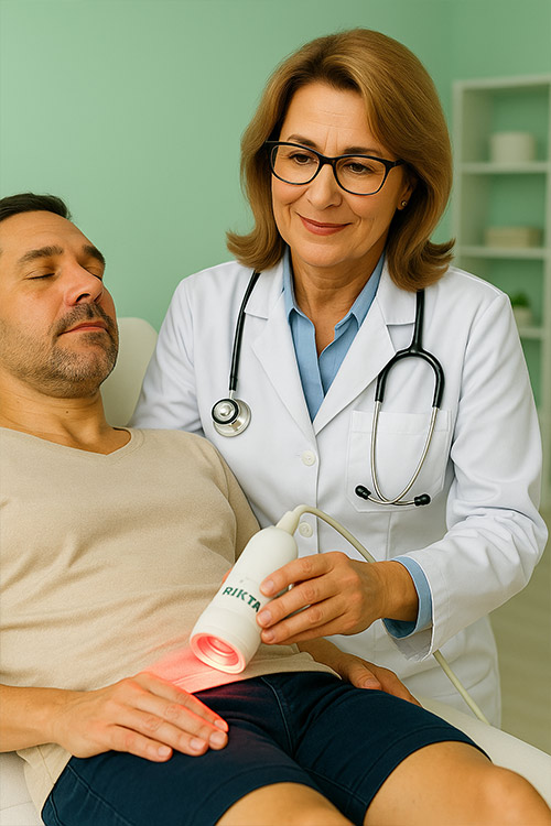 Kvantová fyzioterapia a regenerácia RIKTA. Praktický lekár Košice.