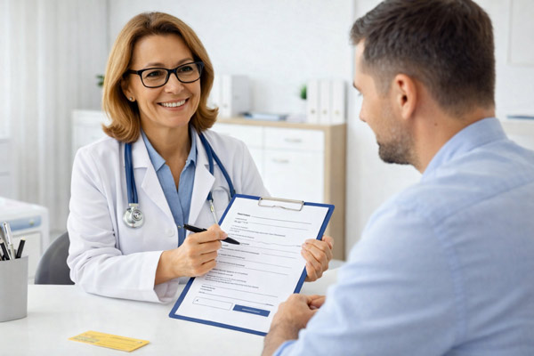 Nový pacient. Všeobecný lekár Košice. MUDr. Erna Vavrová.