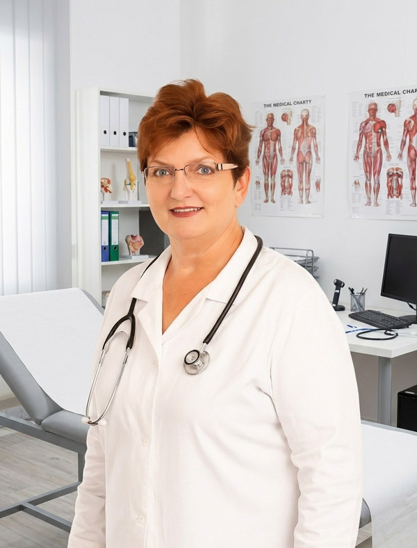 Praktický lekár Košice. MUDr. Erna Vavrová.