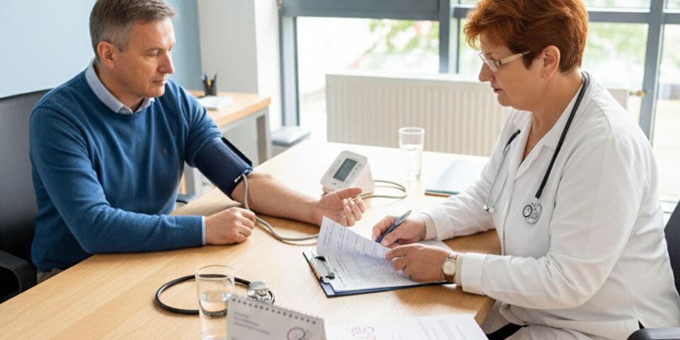 Vysoký krvný tlak a liečba pod dohľadom lekára